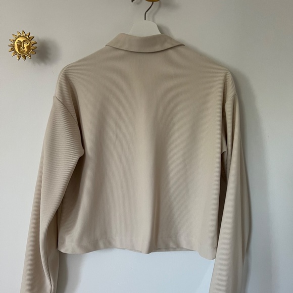 Suzy Shier - Ribbed Overshirt - Picture 2 of 6